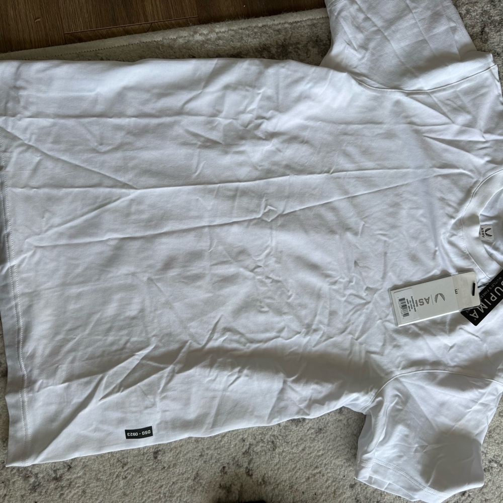 ASRV White Short Sleeve Tee